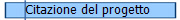 Citazione del progetto